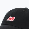 Kepuraitė su snapeliu New Balance 6 Panel Patch Logo black 3