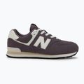 Batai New Balance 574's V1 dark ice wine 2