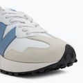 New Balance 327's V1 white/blue lagoon batai 7