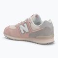 Batai New Balance 574's V1 shell pink 3