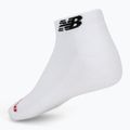 Kojinės New Balance Everyday Low Cut 6 pairs white/silver metallic 5