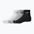 Kojinės New Balance Performance Basic Ankle 3 pairs white/silver metallic