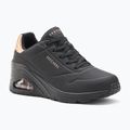 Moteriški batai SKECHERS Uno Wedge Hi Steps black/rose gold