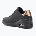 Moteriški batai SKECHERS Uno Wedge Hi Steps black/rose gold 3