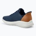 Vyriški batai SKECHERS Bobs Squad Chaos Heel Preferred navy 3