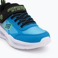 SKECHERS Meteor Lights juodi/mėlyni vaikiški batai 7