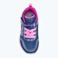 Vaikiški batai SKECHERS Heart Lights Retro Hearts navy leather/multi trim 5