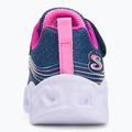 Vaikiški batai SKECHERS Heart Lights Retro Hearts navy leather/multi trim 6