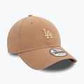 Kepuraitė su snapeliu New Era Washed 940 La Dodgers med beige