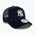 Kepuraitė su snapeliu New Era Cord Trucker Nyy navy