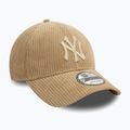 Kepuraitė su snapeliu New Era Cord 940 Nyy med beige