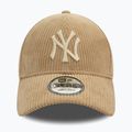 Kepuraitė su snapeliu New Era Cord 940 Nyy med beige 3