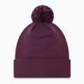 Moteriška kepuraitė su snapeliu New Era Metallic Bobble Knit Beanie New York Yankees dark purple 2