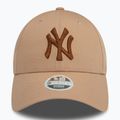 Moteriška kepuraitė su snapeliu New Era Metallic 9FORTY New York Yankees beige 3