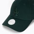 Moteriška kepuraitė su snapeliu New Era Metallic 9FORTY Los Angeles Dodgers dark green 3