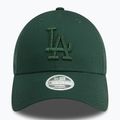 Moteriška kepuraitė su snapeliu New Era Metallic 9FORTY Los Angeles Dodgers dark green 3