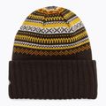Moteriška žieminė kepurė New Era Rail Isle Cuff Knit Beanie dark brown 2