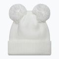 Moteriška žieminė kepurė New Era Double Pom Knit Beanie New York Yankees white 2