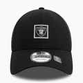 Kepuraitė su snapeliu New Era Metallic Patch 9FORTY Las Vegas Raiders black 3
