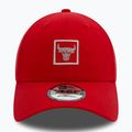 Kepuraitė su snapeliu New Era Metallic Patch 9FORTY Chicago Bulls red 3