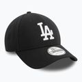 Kepuraitė su snapeliu New Era Melton Wool 9FORTY Los Angeles Dodgers black