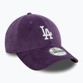 Kepuraitė su snapeliu New Era Cord 9FORTY Los Angeles Dodgers dark purple