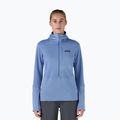 Moteriška softshell striukė Patagonia R1 Hybrid Pullover Hoody abundant blue