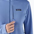 Moteriška softshell striukė Patagonia R1 Hybrid Pullover Hoody abundant blue 9