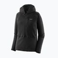 Moteriška softshell striukė Patagonia R1 Hybrid Pullover Hoody juoda 3