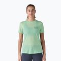 Moteriški marškinėliai Patagonia Cap Cool Merino Blend Graphic Shirt fitz roy strata: rinsed green