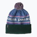 Žieminė kepurė Patagonia Powder Town park stripe: barnacle blue