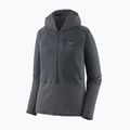 Moteriška softshell striukė Patagonia R1 Hybrid Pullover Hoody smolder blue 4