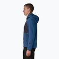Vyriška softshell striukė Patagonia R2 TechFace Hoody clement blue 4
