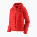 Moteriška pūsta striukė Patagonia Down Sweater Hoody sizzle red