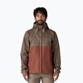 Vyriška lietaus striukė Patagonia Torrentshell 3L Rain marlow brown