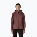 Moteriška lietaus striukė Patagonia Torrentshell 3L Rain dark ruby