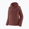 Moteriška softshell striukė Patagonia R2 CrossStrata Hoody dark ruby