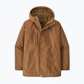 Vyriška pūsta striukė Patagonia Isthmus Parka deer brown