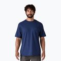 Vyriški marškinėliai Patagonia Boardshort Logo Pocket Responsibili clement blue