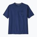 Vyriški marškinėliai Patagonia Boardshort Logo Pocket Responsibili clement blue 4