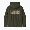 Vyriškas džemperis Patagonia Boardshort Logo Uprisal Hoody basin green 4