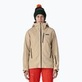 Moteriška vėjo nepraleidžianti striukė Patagonia Insulated Storm Shift oar tan