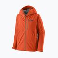 Vyriškas lietpaltis Patagonia Granite Crest Rain coal orange