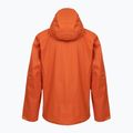 Vyriškas lietpaltis Patagonia Granite Crest Rain coal orange 2