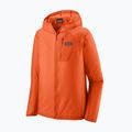 Vyriška vėjui atspari striukė Patagonia Houdini coral orange 9