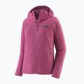 Moteriška softshell striukė Patagonia R1 CrossStrata Hoody faded magenta