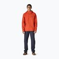 Vyriškas lietpaltis Patagonia Outdoor Everyday Rain coal orange 2