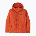 Vyriškas lietpaltis Patagonia Outdoor Everyday Rain coal orange 6