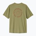 Vyriški žygių marškinėliai Patagonia Cap Cool Daily Shirt - Spoke Stencil gumtree green - light gumtree green x-dye 2