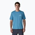 Vyriški marškinėliai Patagonia Capilene Cool Daily - '73 Skyline shore blue/light shore blue x-dye